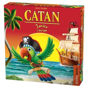 Catan - Junior Board Game (English/Arabic)