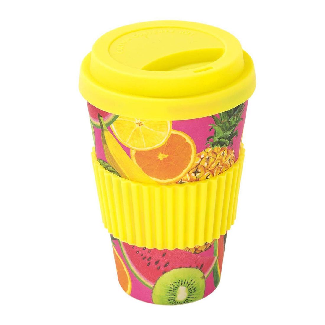 Tropical Fiesta Fruit Design Eco Cup