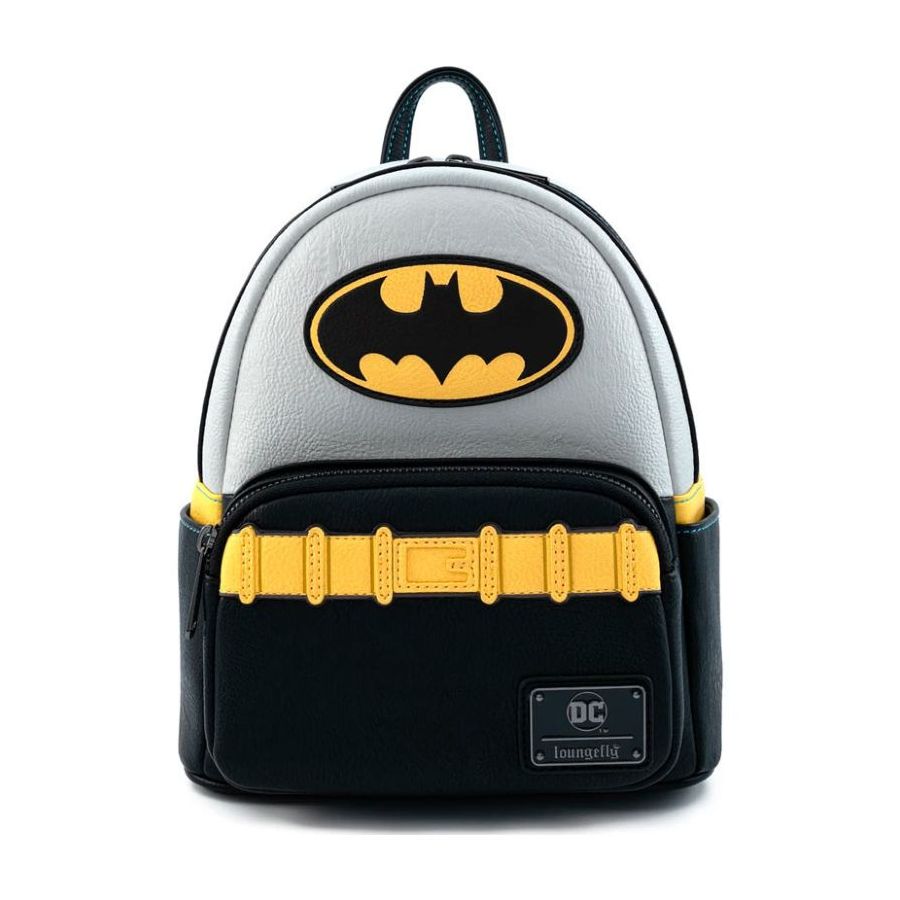 Loungefly Dc Comics Vintage Batman Cosplay Mini Backpack