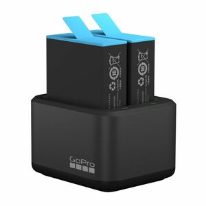 GoPro Dual Battery Charger + Battery for HERO9 Black (Includes charger & 1 battery)