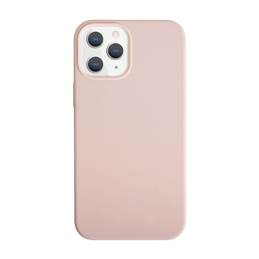 Uniq Hybrid Lino Hue Blush Pink for iPhone 12 Pro/12