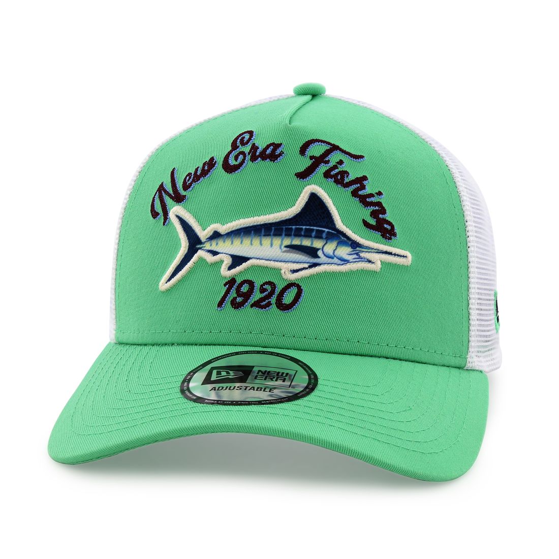 New Era Fishing Trucker Men's Cap Green