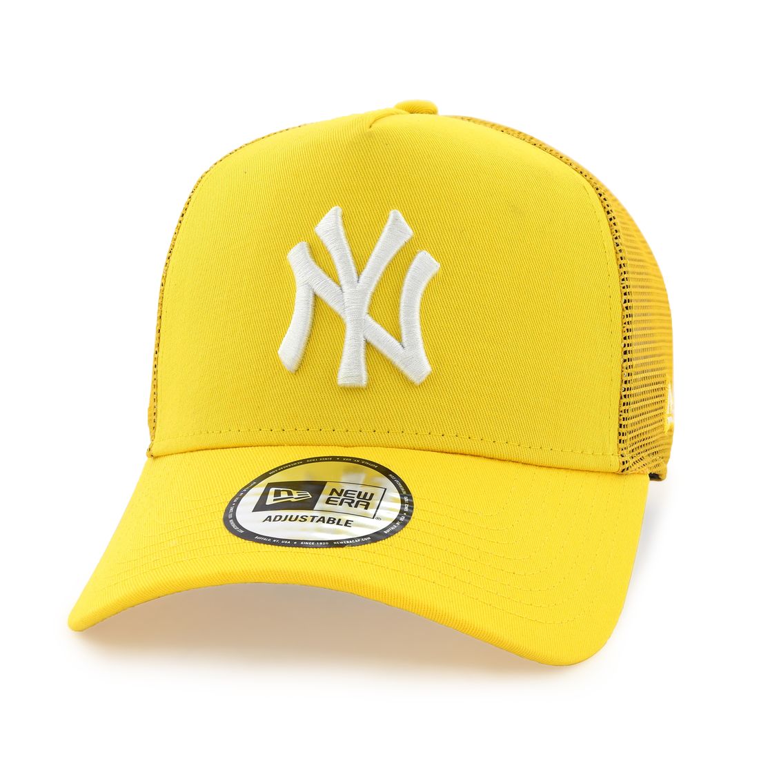 New Era Tonal Mesh Trucker New York Yankees Men's Cap Yellow