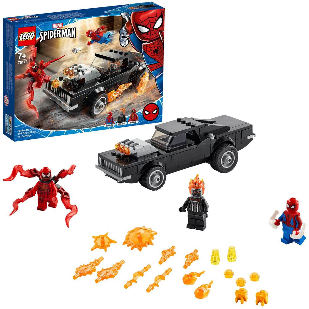 LEGO Super Heroes Marvel Spider-Man And Ghost Rider Vs. Carnage 76173