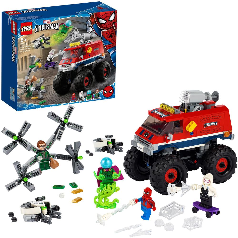 LEGO Super Heroes Marvel Spider-Man's Monster Truck Vs. Mysterio 76174