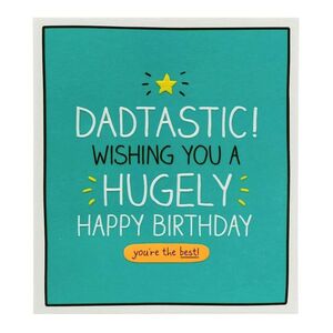 Happy Jackson Dadtastic| Hugely Happy Birthday Greeting Card