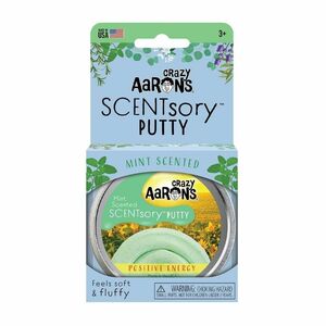Crazy Aaron's Thinking Putty Aromatherapy Scentsory Postive Energy 2.75 Inch Tin