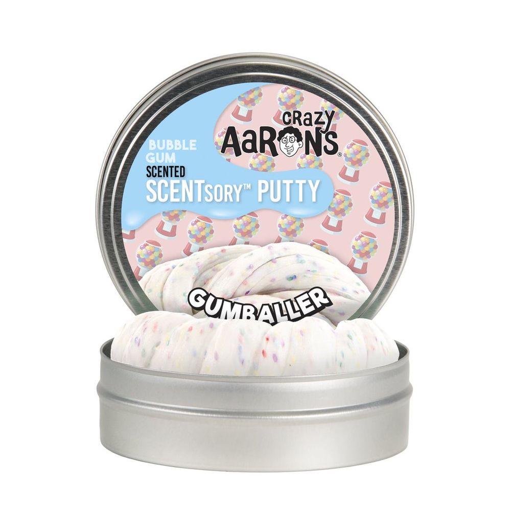Crazy Aaron's Thinking Putty Treats Scentsory Gumballer 2.75 Inch Tin