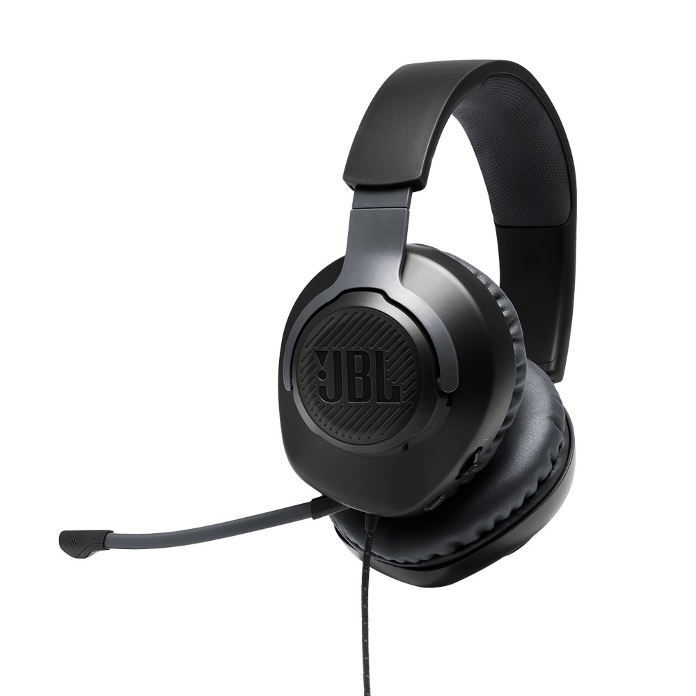 JBL Quantum 100 Wired Over-Ear Gaming Headset Black