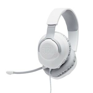 JBL Quantum 100 Wired Over-Ear Gaming Headset White