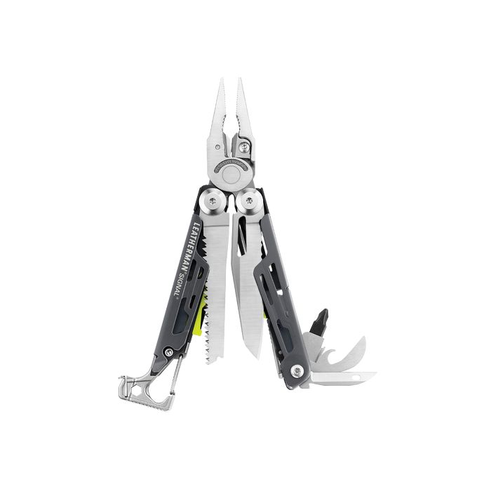 Leatherman Signal Grey Nylon Peg Multi-Tool Pocket Knife