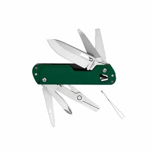 Leatherman Free T4 Evergreen Peg Multi-Tool Pocket Knife