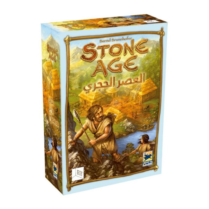 Hans Im Gluck Stone Age Board Game Arabic/English