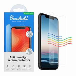 Ocushield Tempered Glass & Anti-Bacterial Coating for iPhone 12 Mini