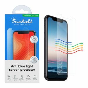 Ocushield Tempered Glass & Anti-Bacterial Coating for iPhone 12 Pro/12