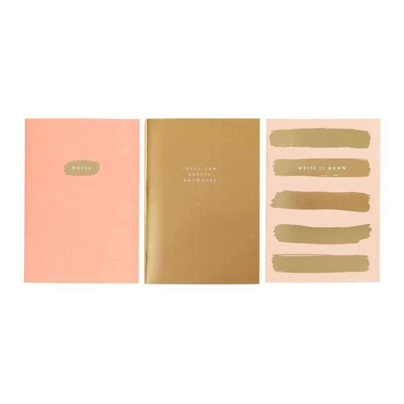 kikki.K A5 Essential Notebooks Luxury (3 Pack)