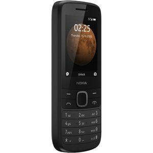 Nokia 225 4G Mobile Phone Ta-1279 128Mb/64Mb/Dual Sim - Black