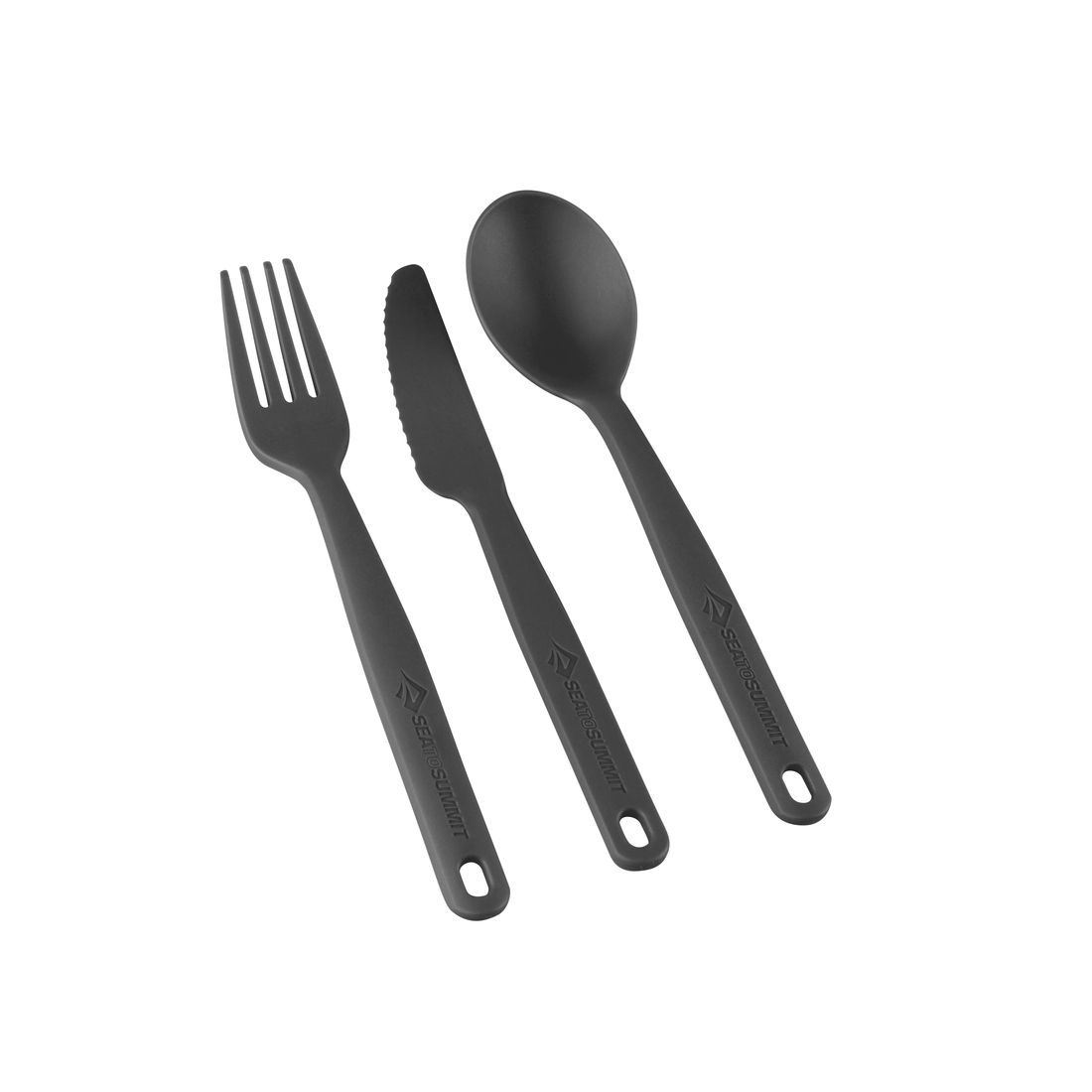 Sea To Summit Camp Cutlery Charcoal (Set of 3)