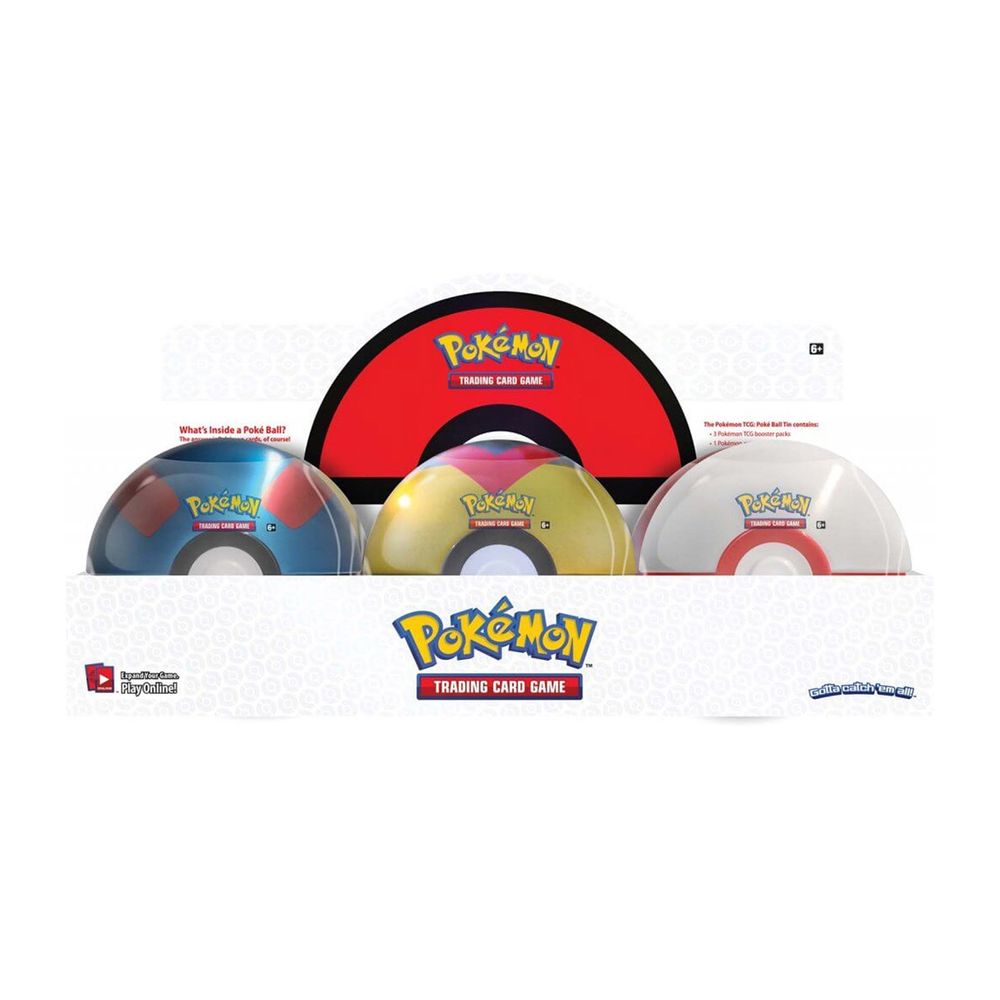 Pokemon TCG Poke Ball Tin Q1 2021 (Assortment - Includes 1)