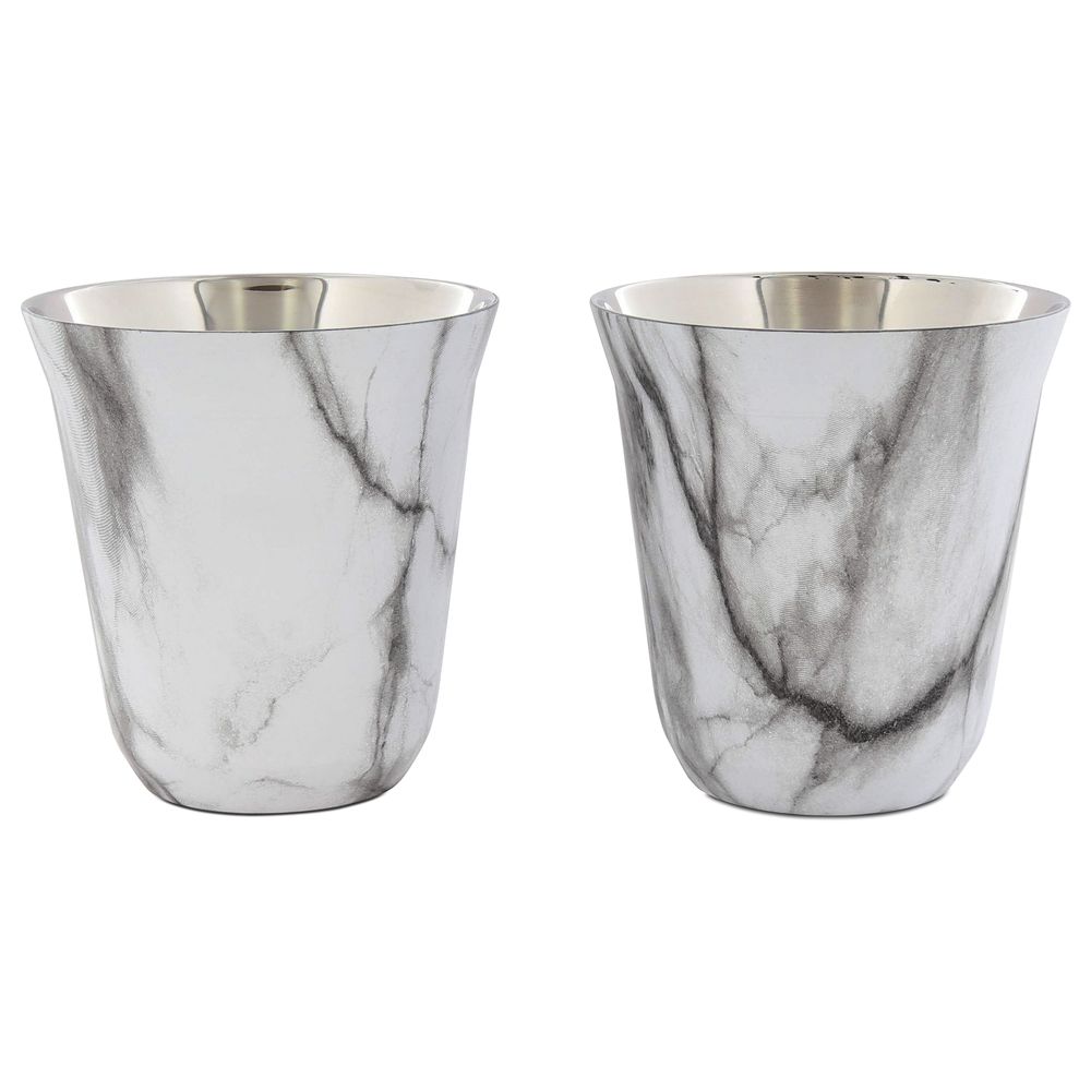 Rovatti Pola Stainless Steel Cup Marble 175ml