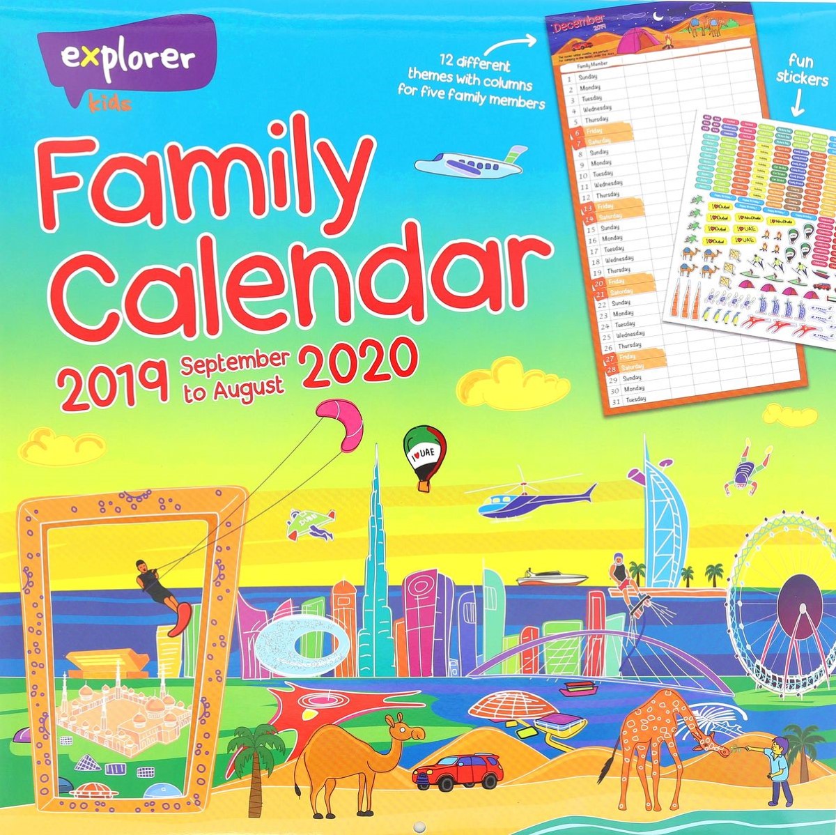 Family Calendar 2020 | Explorer