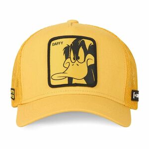 Capslab Looney Tunes Daffy Duck 1 Mesh Trucker Cap Yellow Onesize