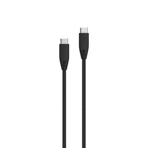 Powerology USB-C to USB-C 100W Braided Cable 2M Black