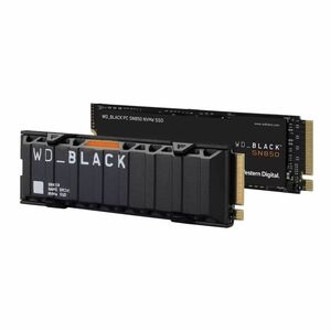 WD Black 500GB SN850 NVMe SSD without Heatsink (Internal Game Drive)