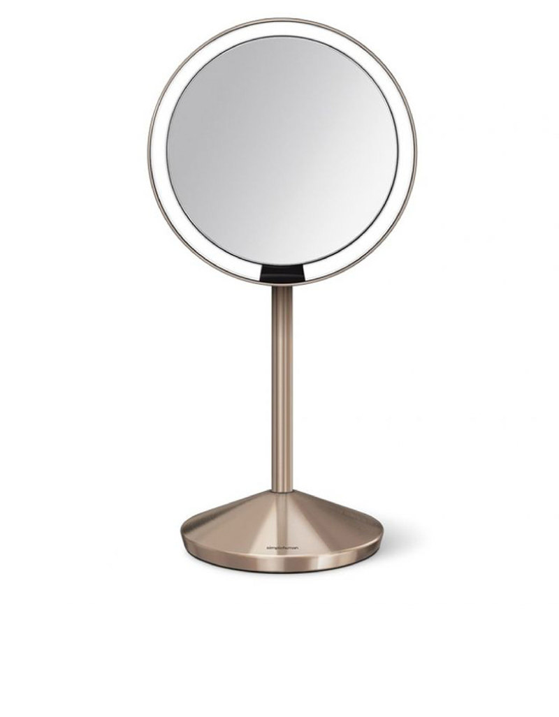 Simplehuman Sensor Mirror Round 12cm Rose Gold Steel