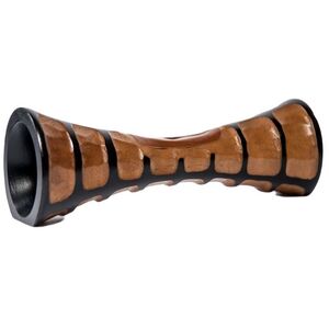 Mangobeat Acoustic Speaker for Smartphones - Carre Window - 25cm - Light Brown/Black