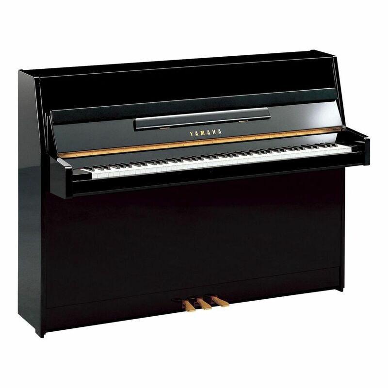 Yamaha JU109 Upright Piano with Bench Black
