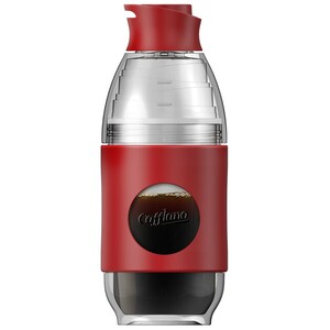 Cafflano Go-Brew Coffee Brewing Bottle Red