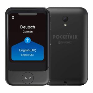 Pocketalk S Portable Language Translator Esim Black