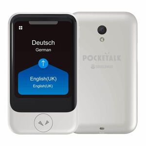Pocketalk S Portable Language Translator Esim White