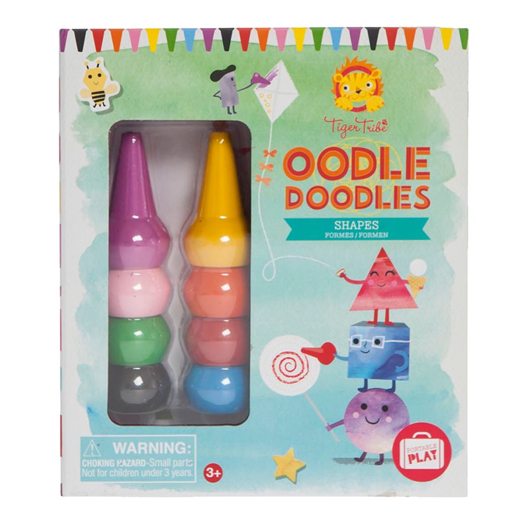 Oodle Doodle Crayon Set Shapes