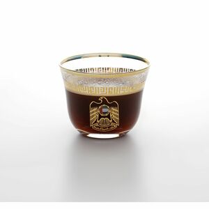 Rovatti Nevoso Oro Arabica Coffee Cup UAE Gold 80ml (Set of 6)