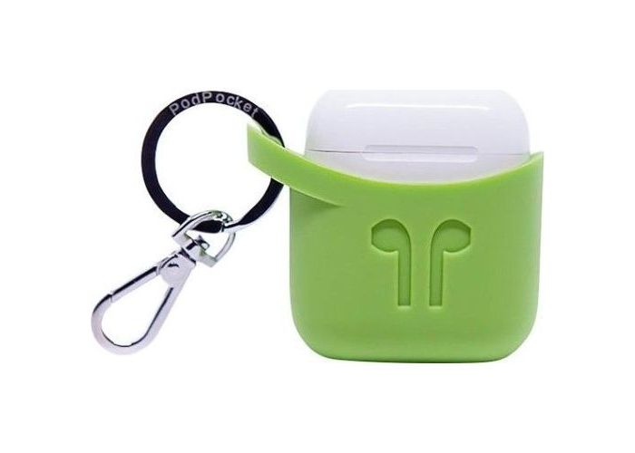 Podpocket Silicone Case Green for Apple AirPods