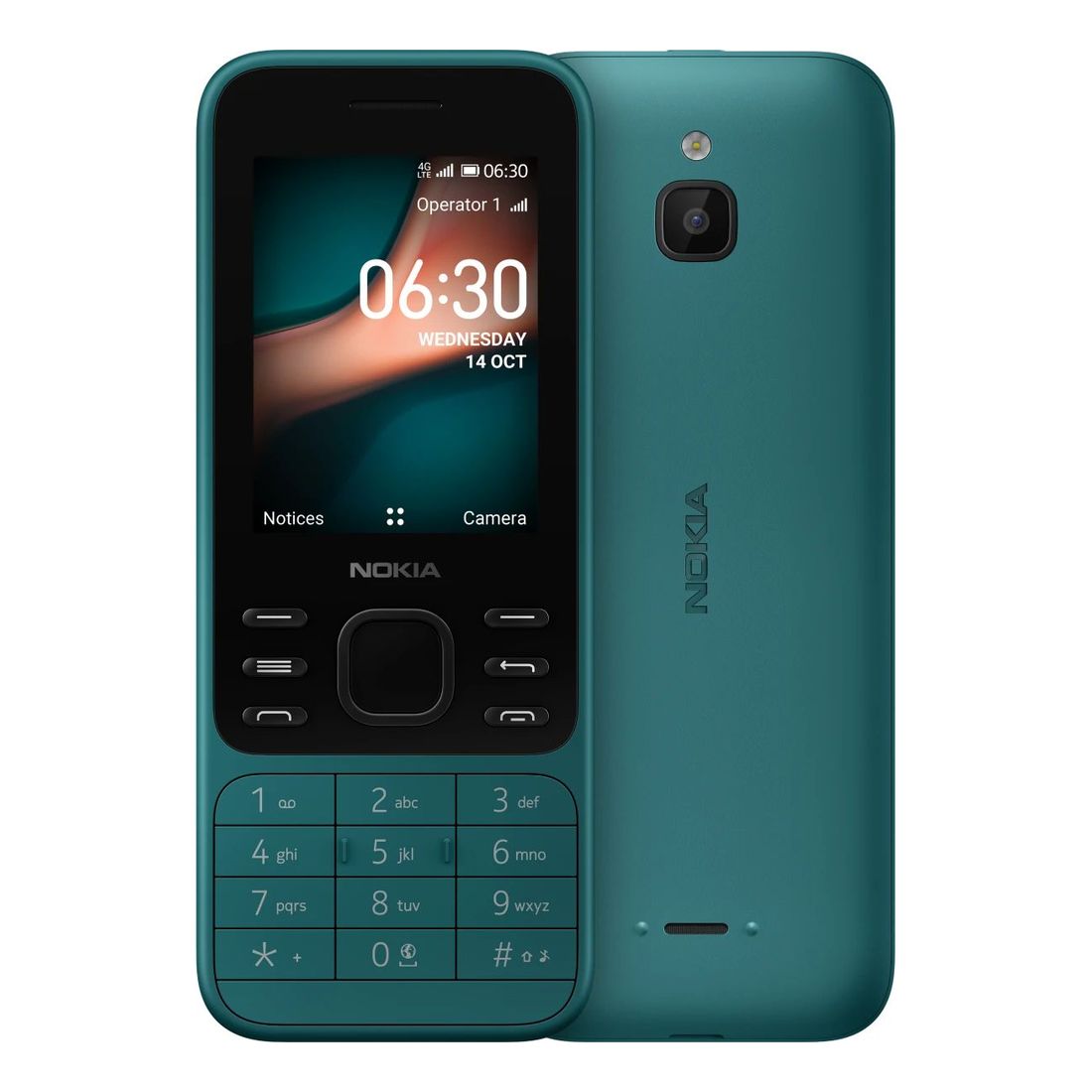 Nokia 6300 4G TA-1287 Mobile Phone 512MB/4GB Cyan Green