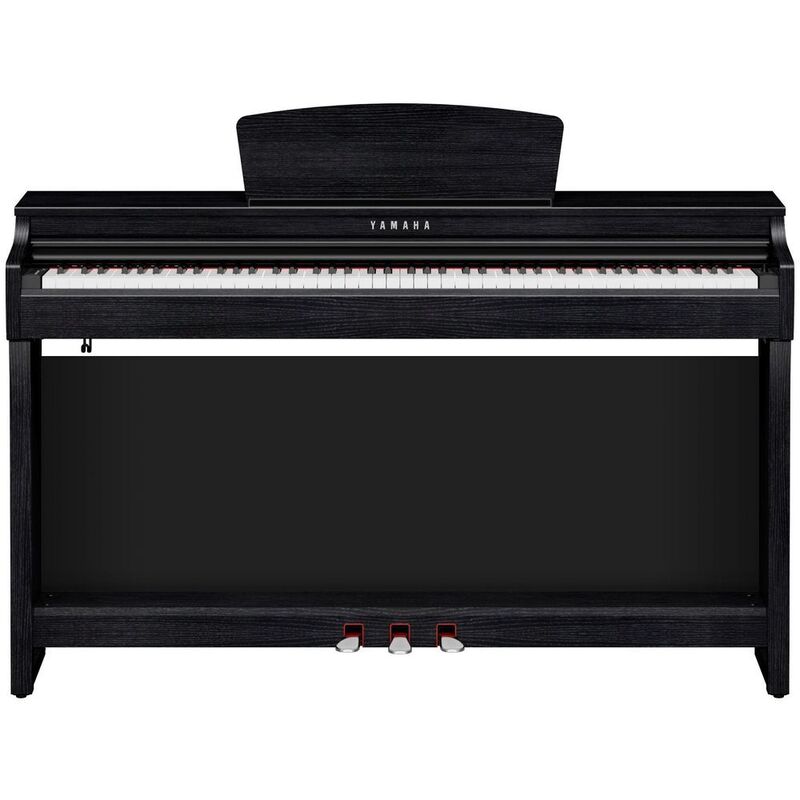 Yamaha Clavinova CLP725B Digital Piano with Bench - Black