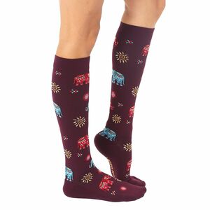 Living Royal Elephant Unisex Knitted Compression Socks