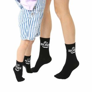 Living Royal Me and Mini Boss Adult/Toddler Socks (2 Pairs)