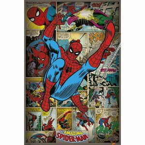 Pyramid Posters Marvel Comics Spider-Man Retro Maxi Poster (61 x 91.5 cm)