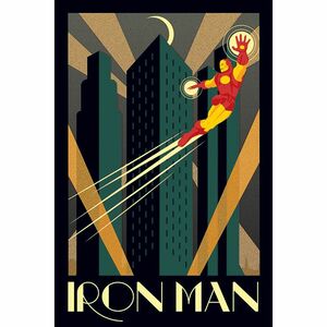Pyramid Posters Marvel Deco Iron Man Maxi Poster (61 x 91.5 cm)