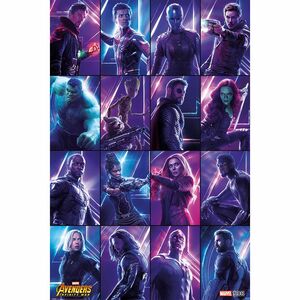 Pyramid Posters Marvel Avengers Infinity War Heroes Maxi Poster (61 x 91.5 cm)