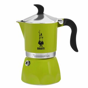 Bialetti Fiammetta Espresso Maker 3 Cups Lime