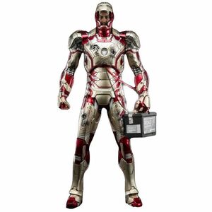 King Arts DFS010 Iron Man 3 Mk XLII Battle Damaged 1/9 Scale Diecast Figure with Accessory Set