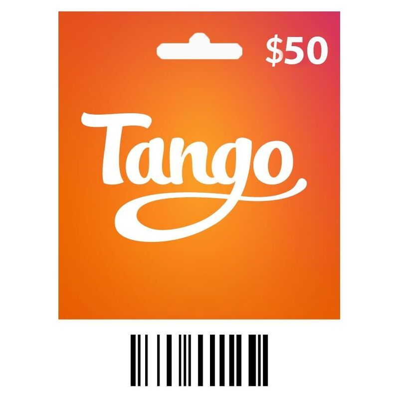 Tango Gift Card - USD 50 (Digital Code)