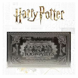 Fanattik Harry Potter Limited Edition Hogwarts Express Silver Plated Ticket