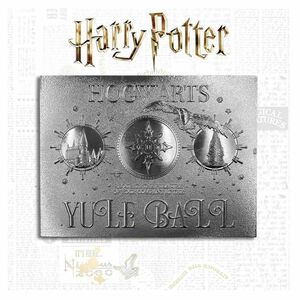 Fanattik Harry Potter Limited Edition Yule Ball Silver Plated Ticket