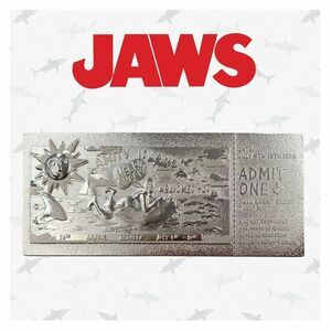 Fanattik Jaws Limited Edition Amity Island 50th Annual Regatta Silver Plated Ticket